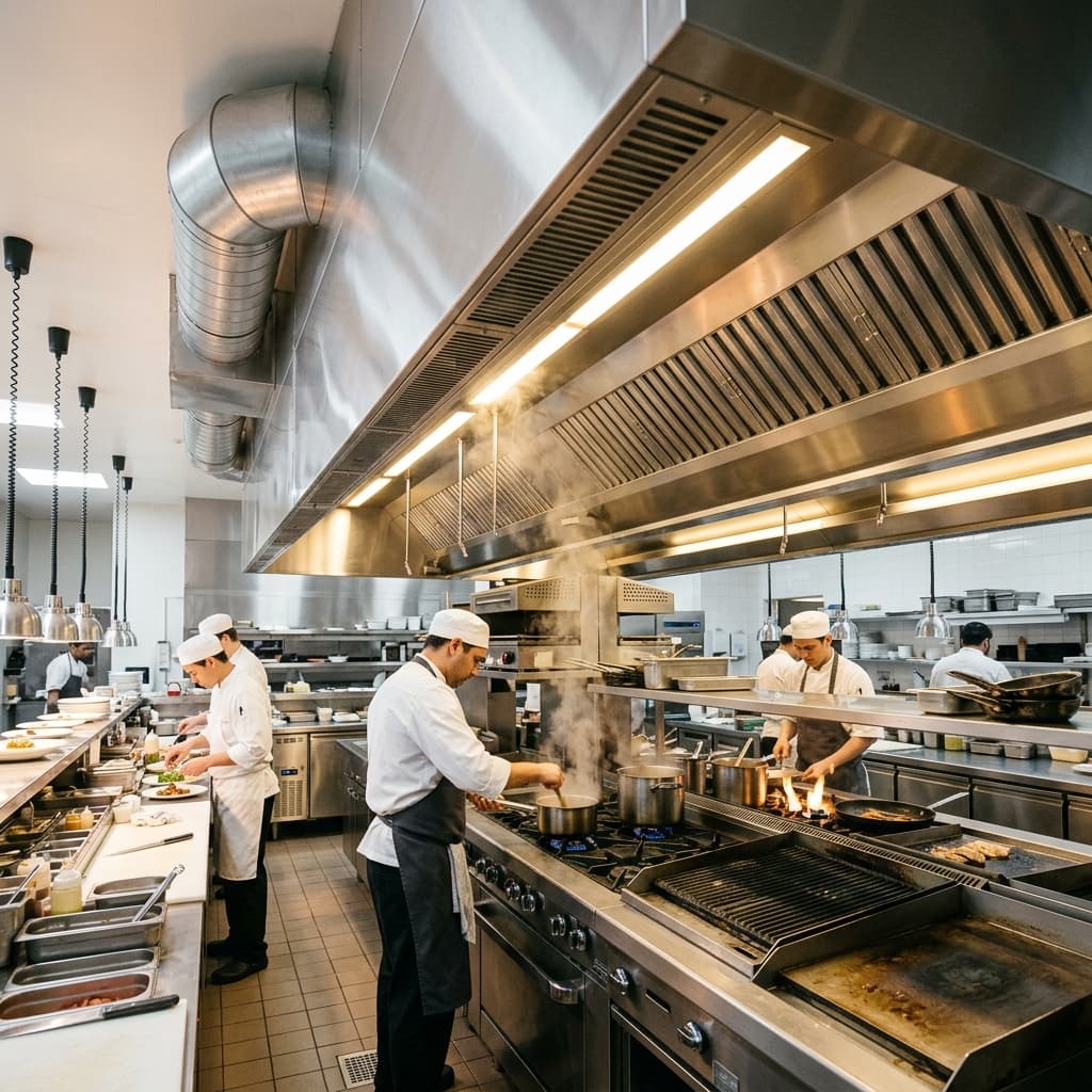 Virginia commercial kitchen service area