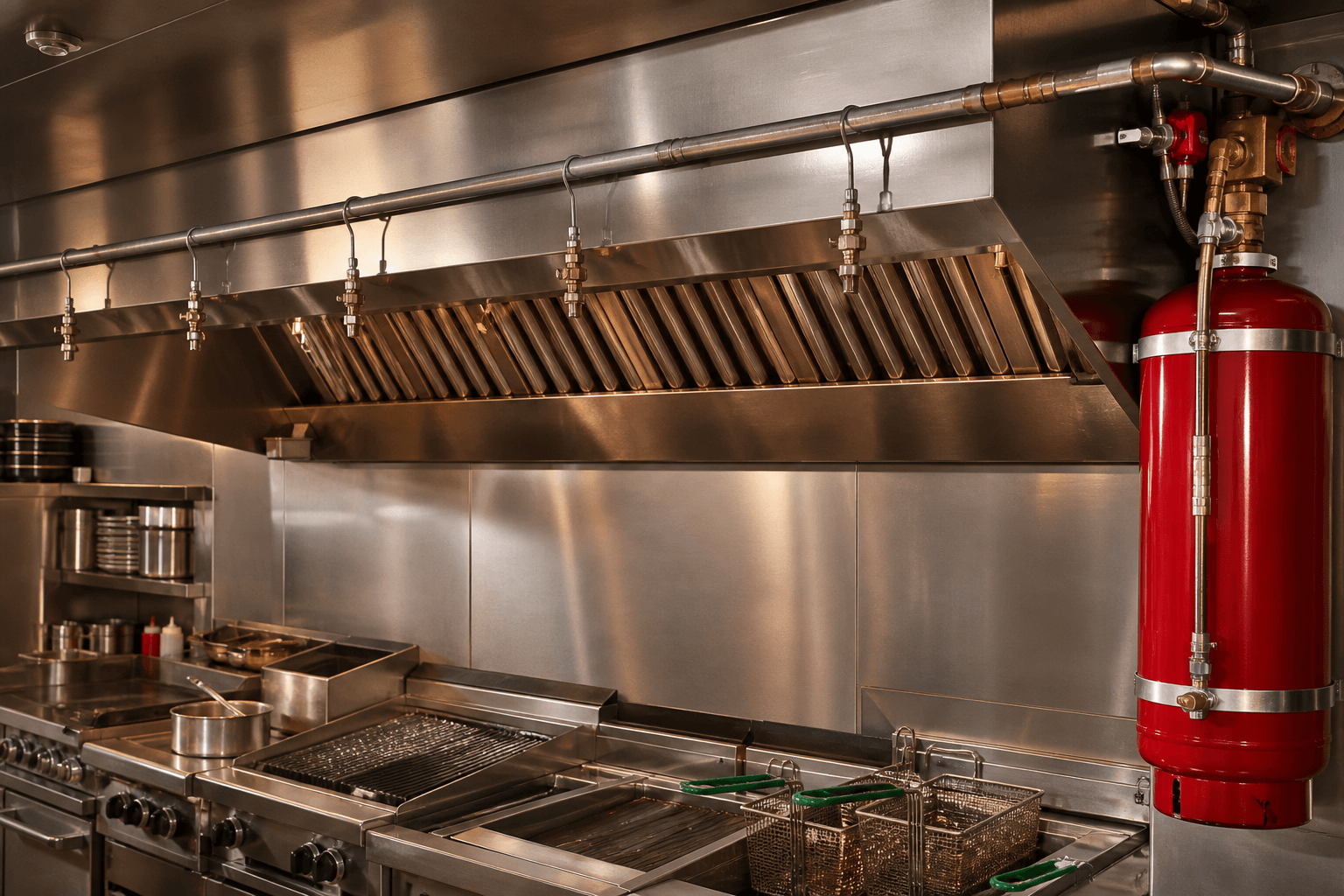 Ansul system service across Maryland — commercial kitchen hood service