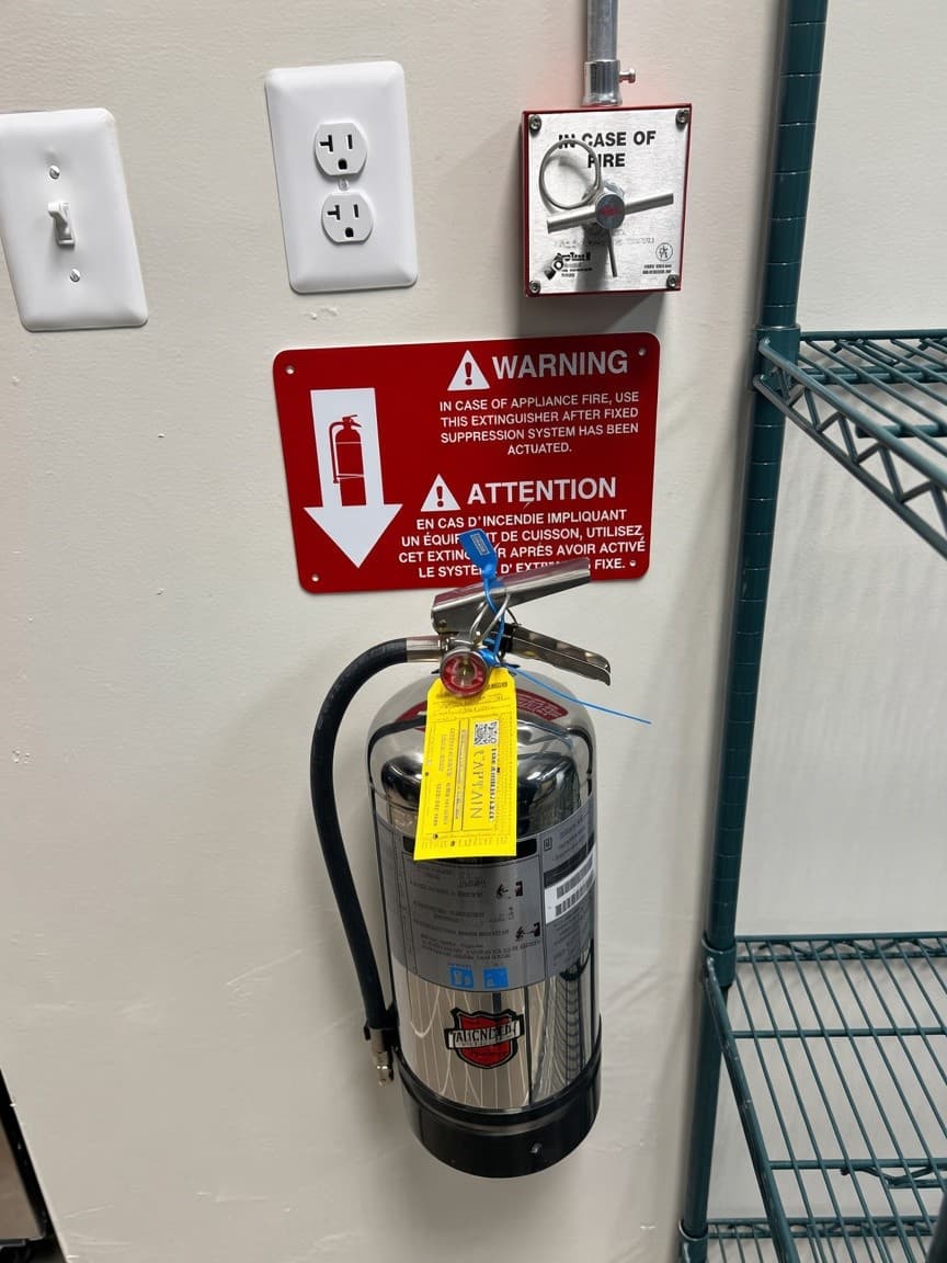 Fire suppression inspection tags