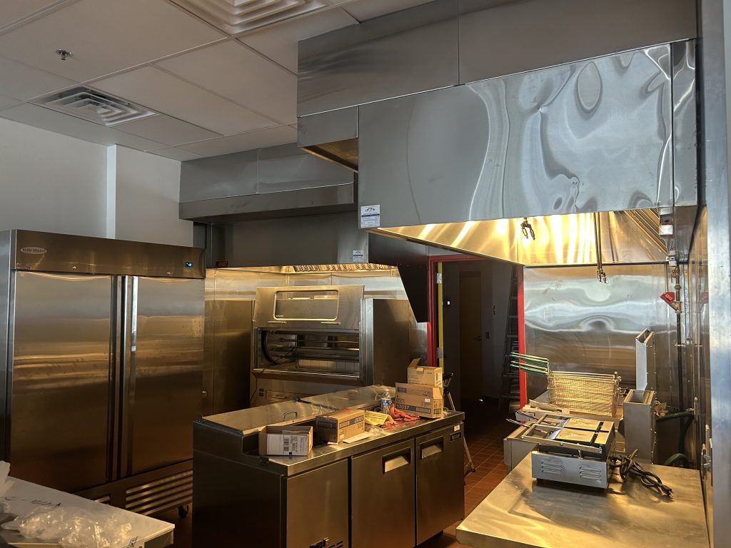 Commercial kitchen hood installation in Valley Forge Pennsylvania
