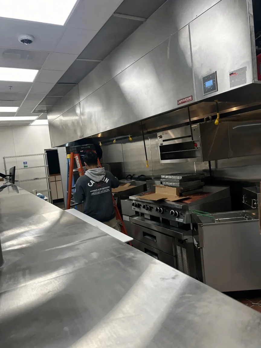 Restaurant Kitchen Hood Cleaning Service near me