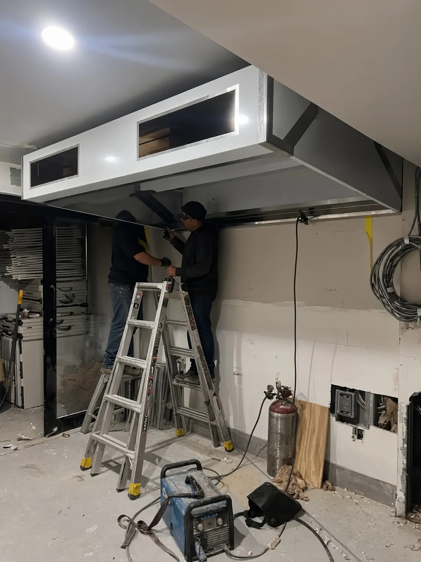 Commercial Hood Installation NYC