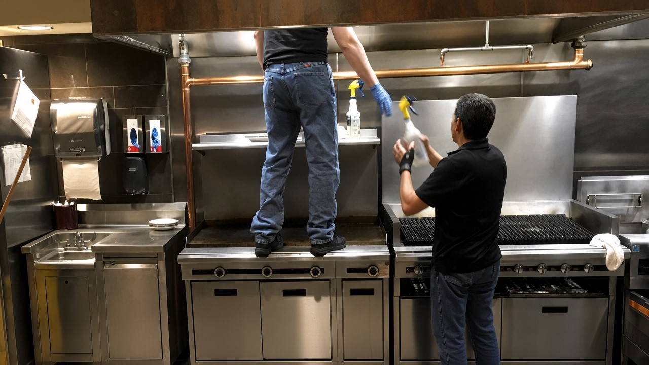 Restaurant Kitchen Hood Cleaning Service New York City — photo 2